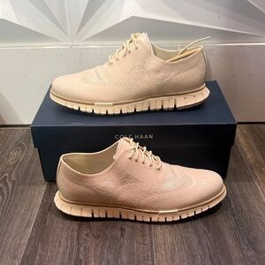 Cole Haan Men's zerogrand remastered embrostitch wingtip Oxford Sz 8.5